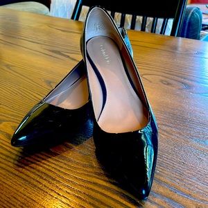 Calvin Klein Black Patent Pumps 2” Heel